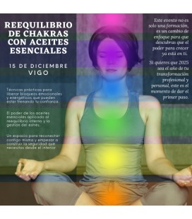 Reequilibrio de chakras con aceites esenciales